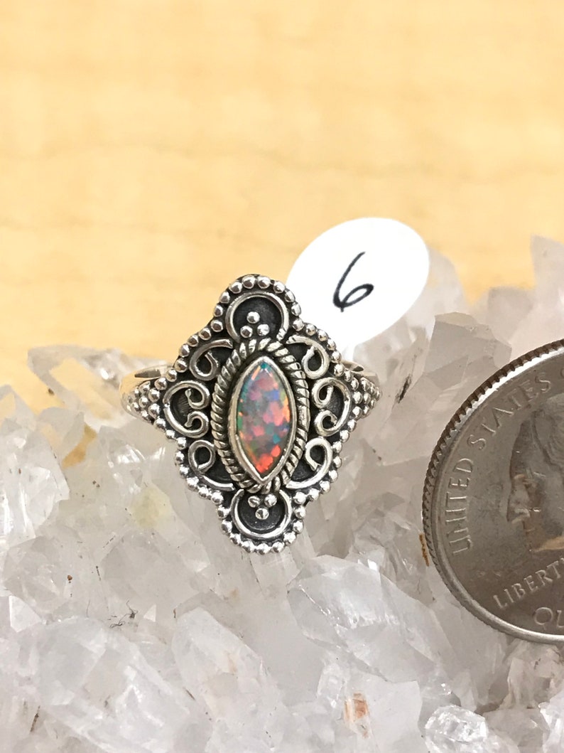Opal Ring Size 6