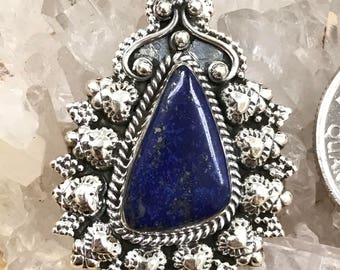 Beautiful Lapis Pendant