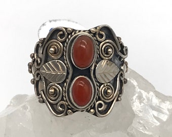 Carnelian Ring Size 8