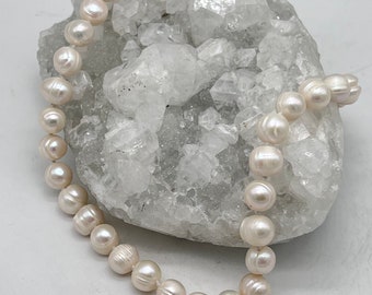Freshwater Round Pearl Necklace 18"