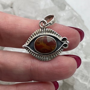 CLEARANCE Petite Noreena Jasper Eye of Horus Pendant
