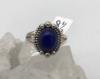 Anillo de lapislázuli, talla 8 1/2