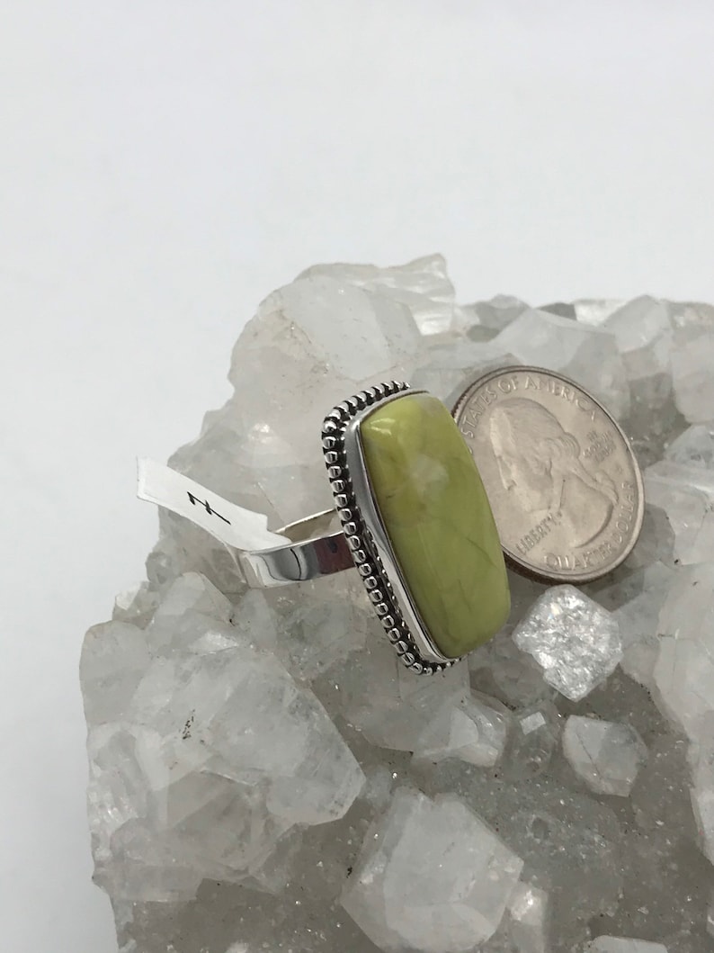 Size 7 Lizardite Ring