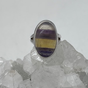 Fluorite Ring, Size 5 1/2