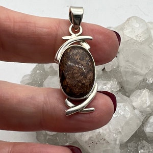 CLEARANCE Bronzite Pendant