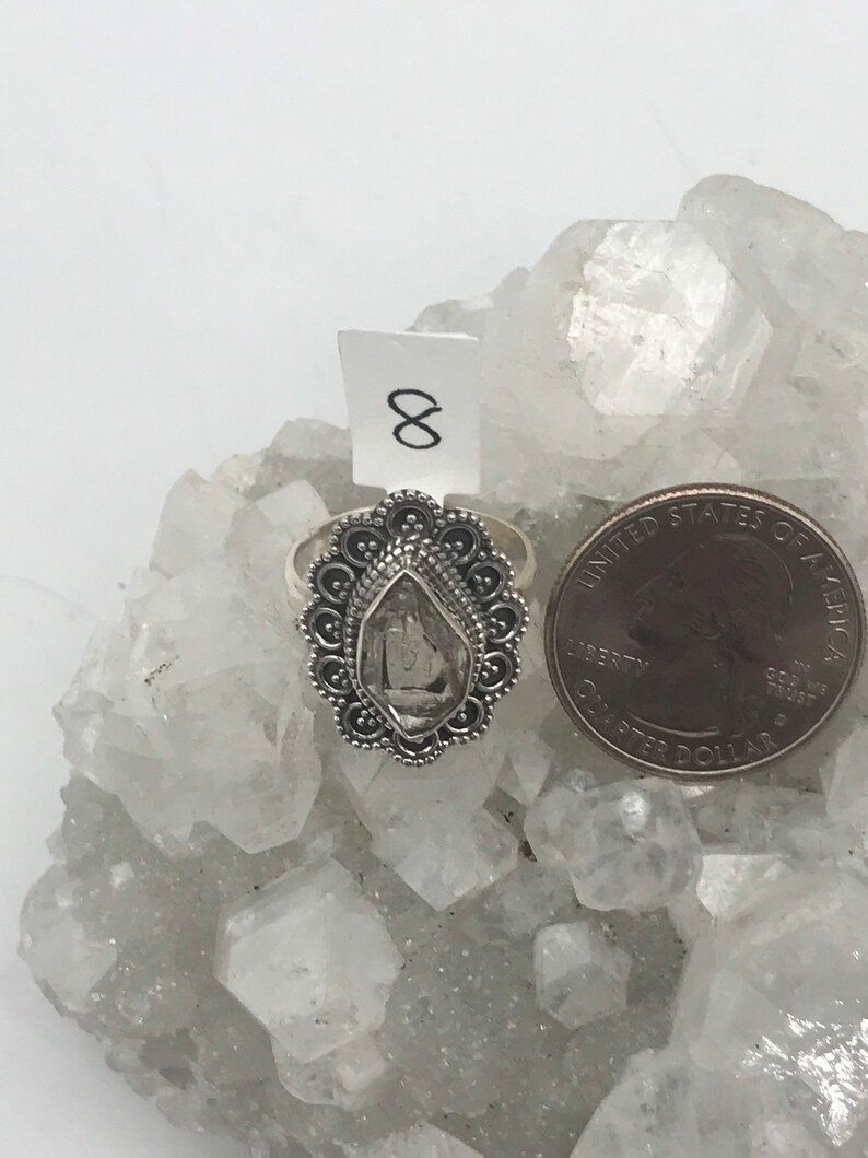 Herkimer Diamond Ring 8