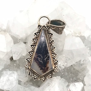 Beautiful Dendritic Agate Pendant