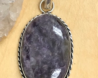 Charoite Pendant