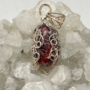 CLEARANCE Laguna Lace Agate Pendant