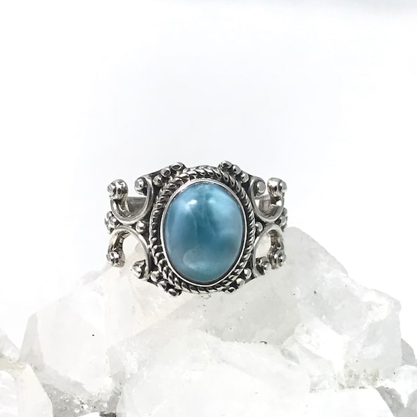 Larimar Ring Size 7