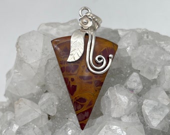 Natural Noreena Jasper Pendant