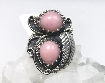 Pink Opal Ring, Size 9