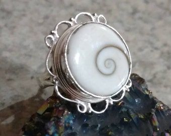 CLEARANCE* Shiva Eye Ring, Size 7 1/2