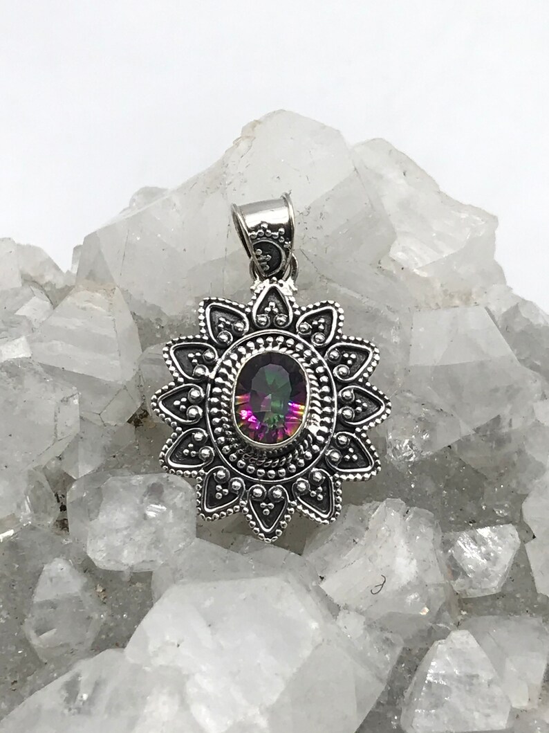 Mystic Topaz Pendant