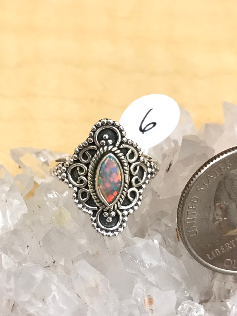 Opal Ring Size 6