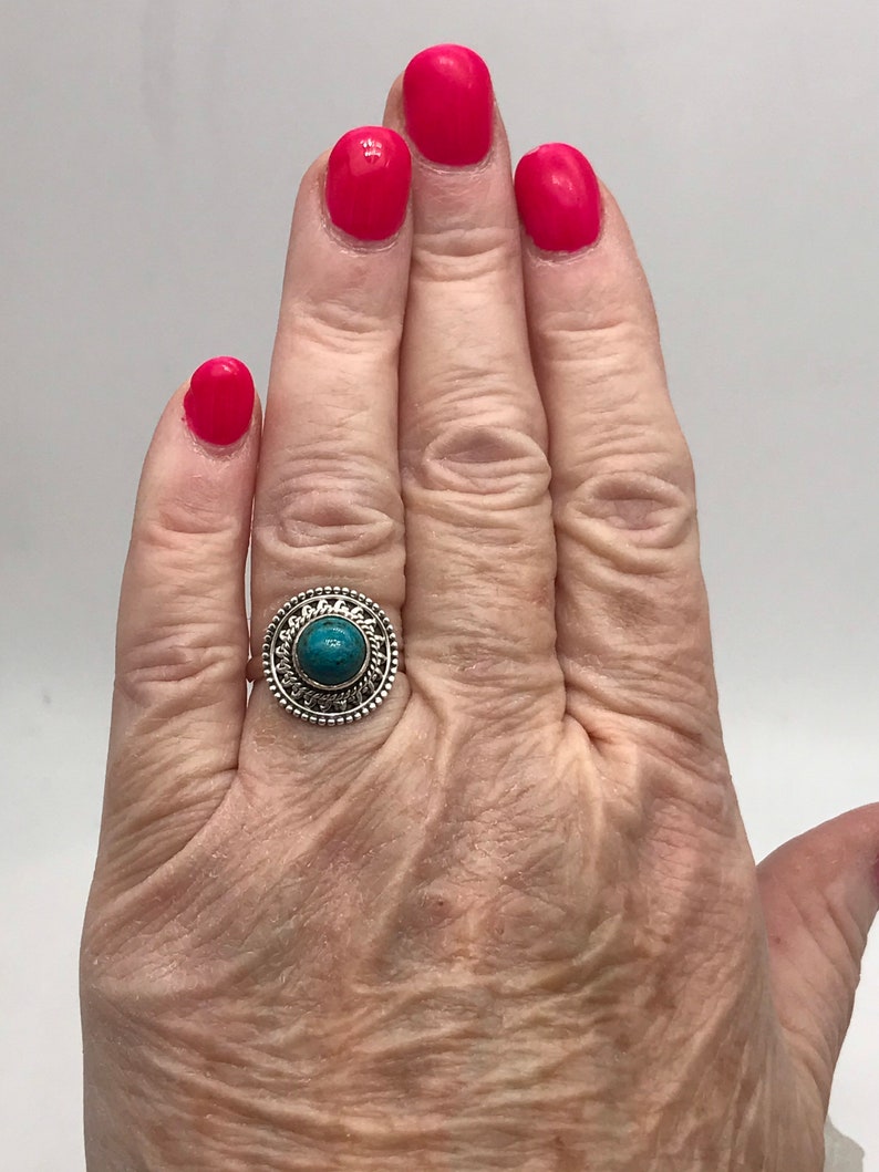 Size 7 Chrysocolla Ring