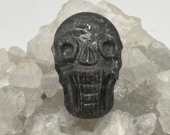 Jasper Carved Skull Cabochon 44CT