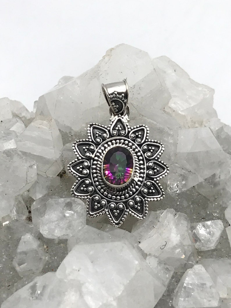 Mystic Topaz Pendant