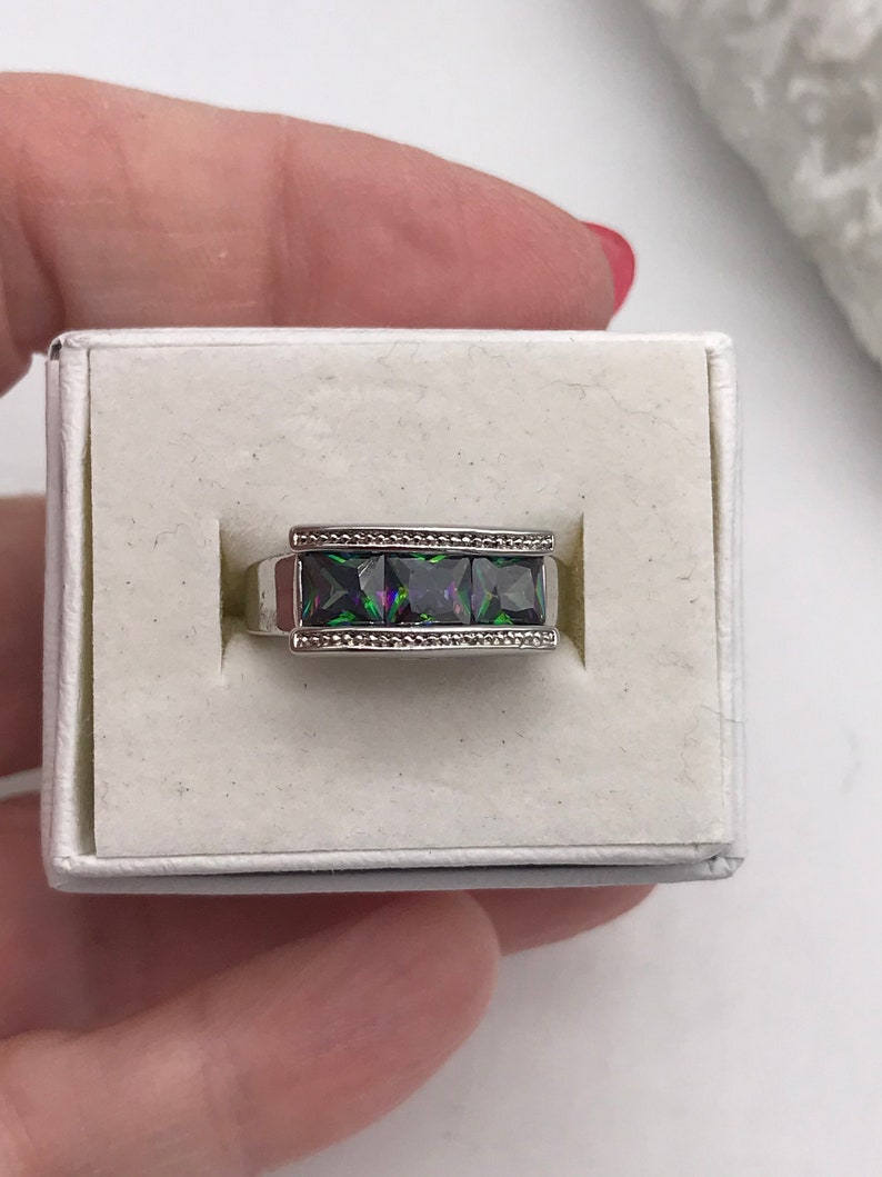 Size 6 CZ Crystal Ring