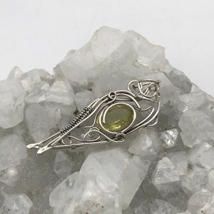 CLEARANCE Lemon Quartz Eye of Horus Pendant