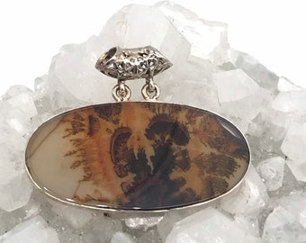Beautiful Dendritic Agate Pendant