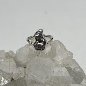 Bague météorite, taille 6