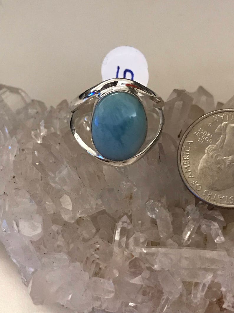 Larimar Ring Size 10