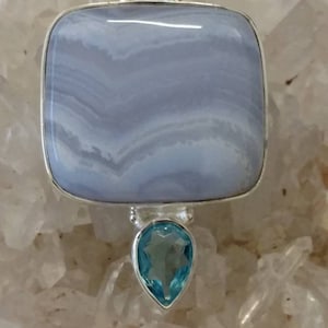 CLEARANCE Beautiful Blue Lace Agate