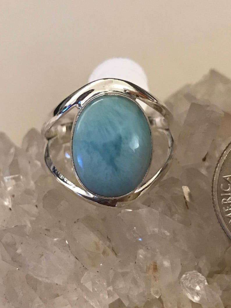 Larimar Ring Size 10