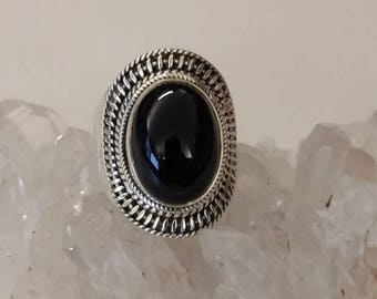 Ringmaat: zwarte onyx: 9