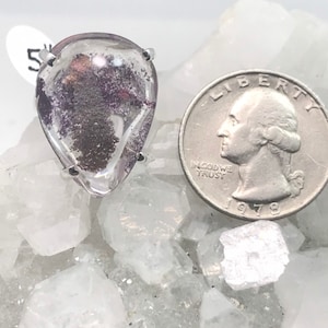 Lodolite Garden Quartz Ring Size 5 1/2