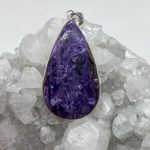 Huge Charoite Pendant