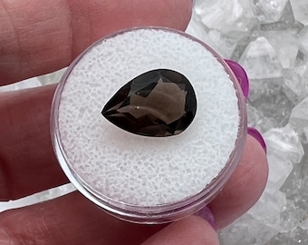 Smoky Topaz Gemstone-2.97CT