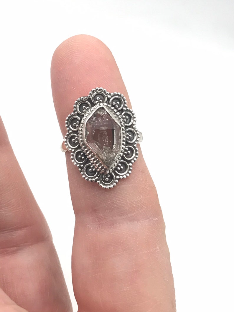 Herkimer Diamond Ring 8