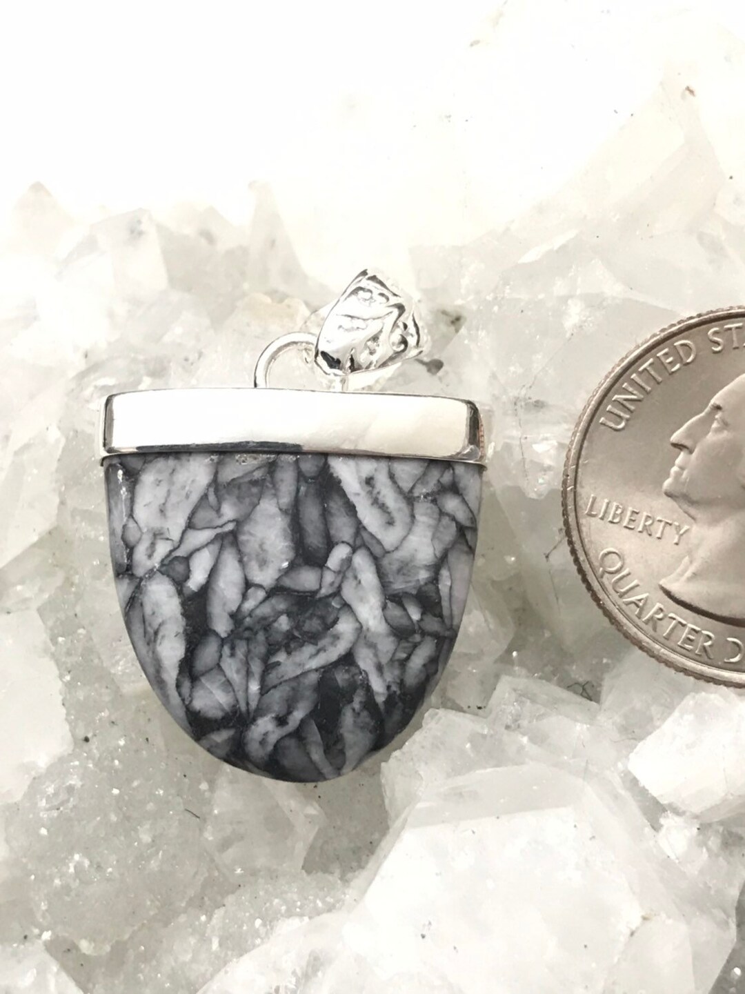 Pinolith Jasper Pendant - Etsy