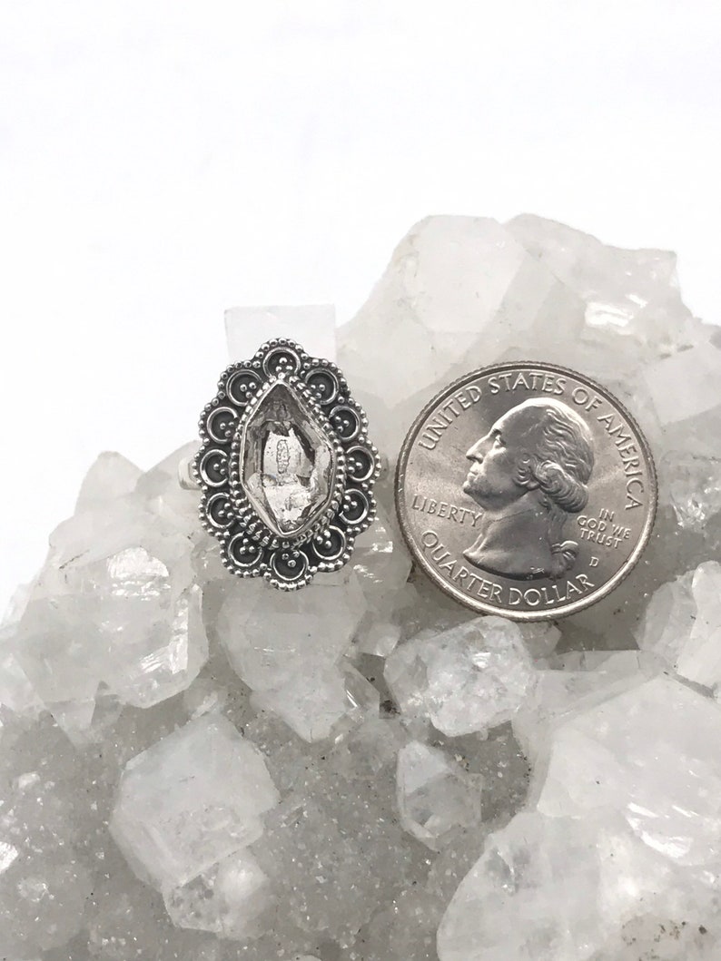 Herkimer Diamond Ring 8