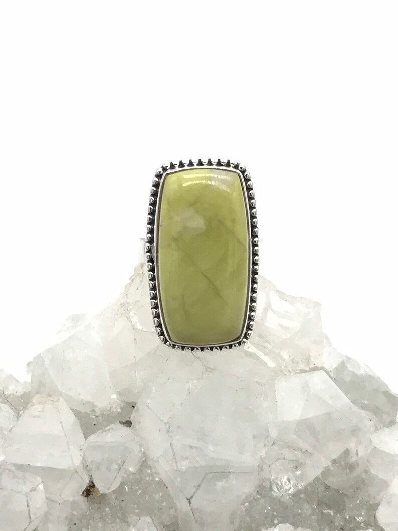 Size 7 Lizardite Ring