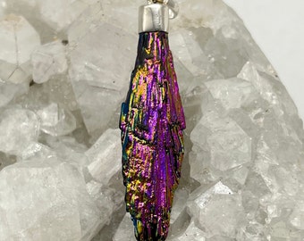 Amazing  Titanium Kyanite Pendant