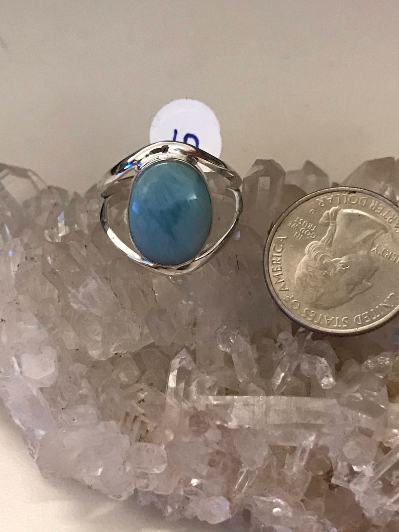 Larimar Ring Size 10