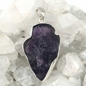 CLEARANCE Amethyst Arrowhead Pendant