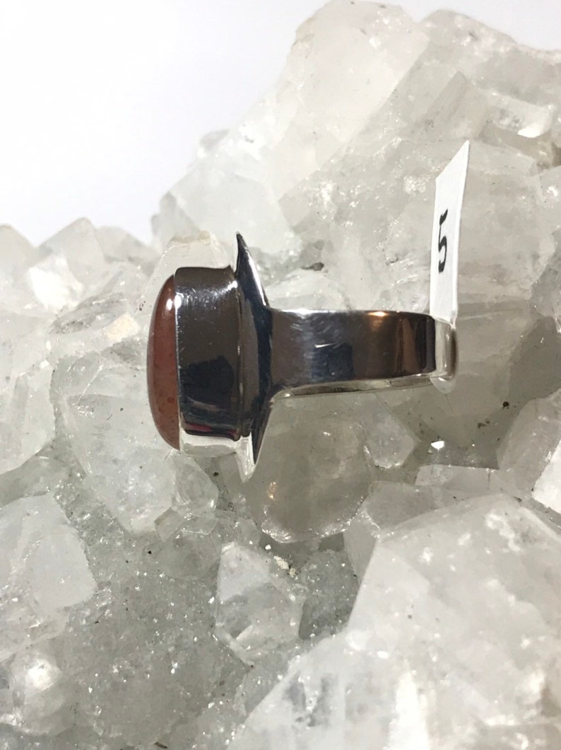 Beautiful Sunstone Ring Size 5