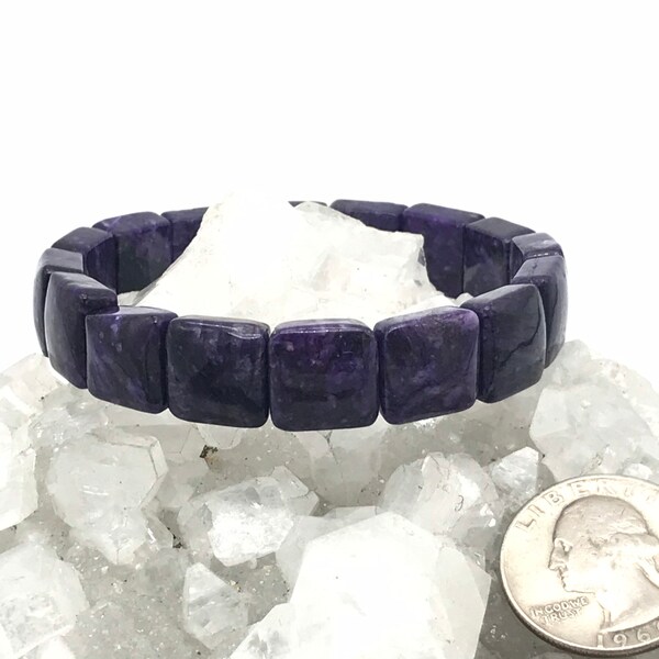 Charoite Bracelet Etsy