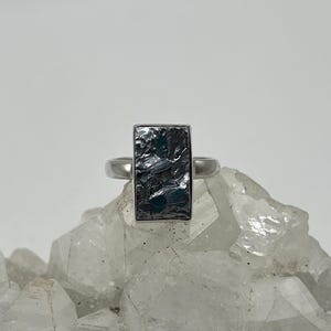 Bague météorite, taille 6