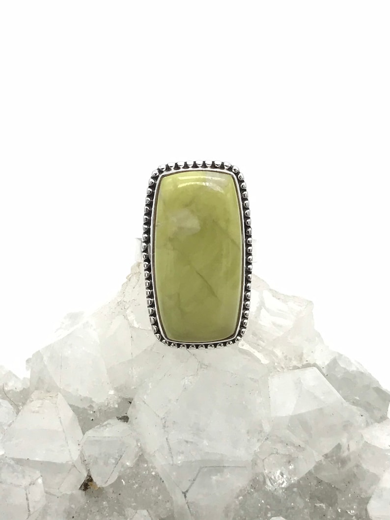 Size 7 Lizardite Ring