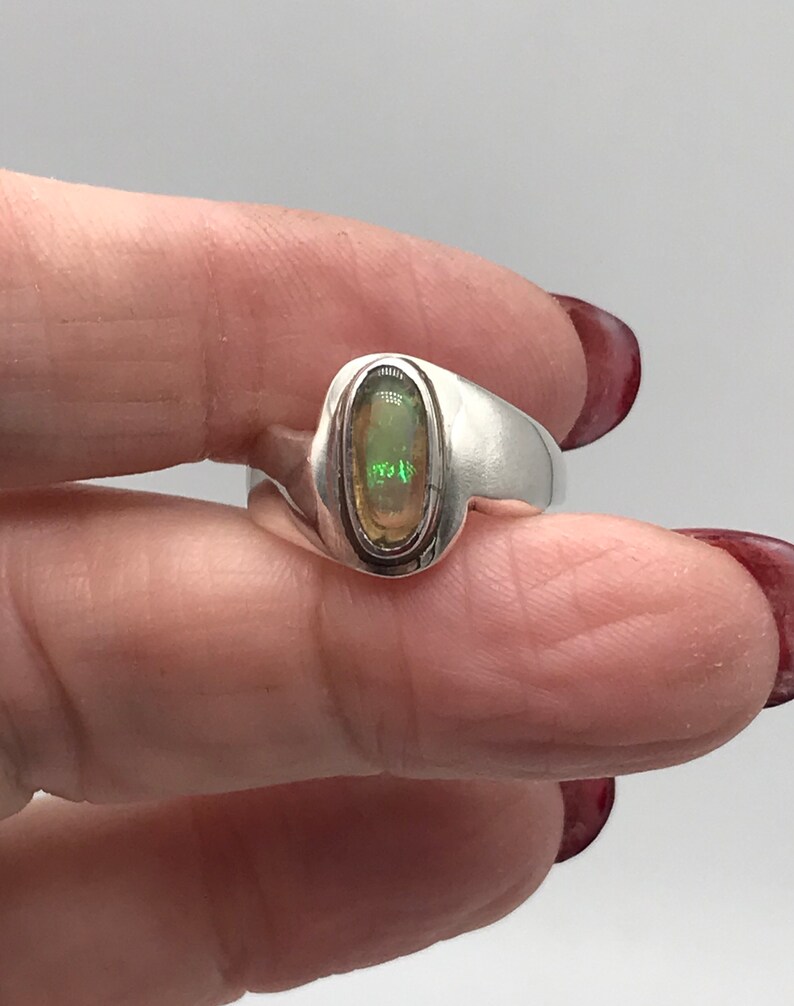 Size 7 Ethiopian Opal Ring