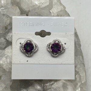 CLEARANCE Rainbow Crystal Earrings