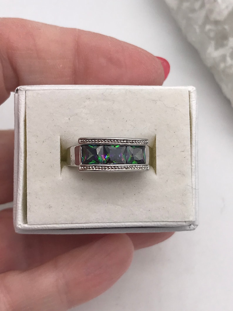 Size 6 CZ Crystal Ring