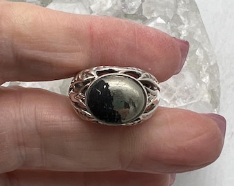 Pyrite Ring, Size 6