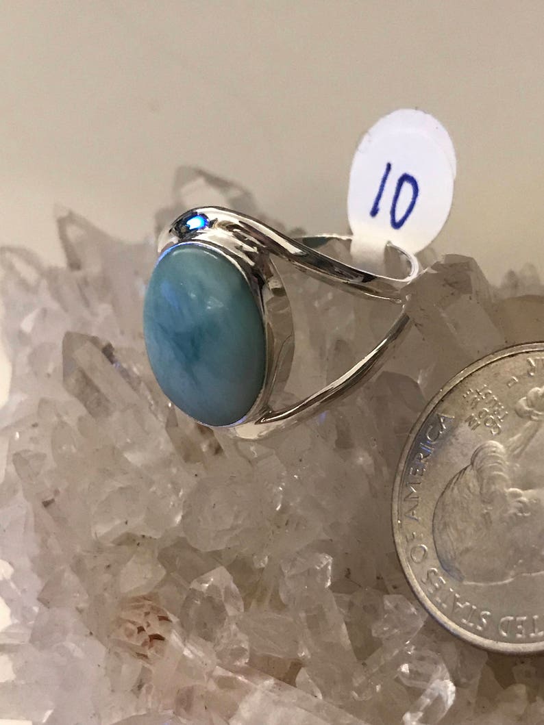 Larimar Ring Size 10