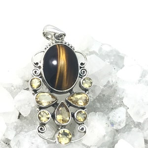 Tigers Eye and Citrine